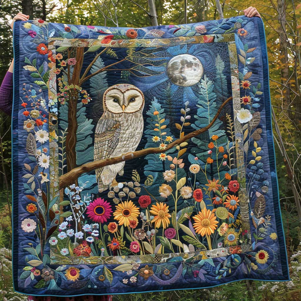 Owl Night WJ1209018CL Quilt