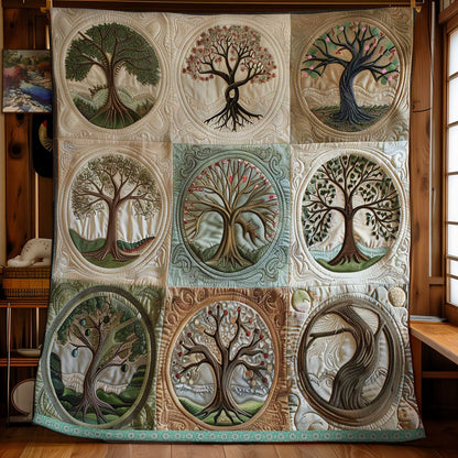 Tree Of Life Flourish WN1209057CL Quilt