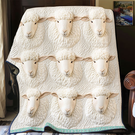 Gentle Sheep  WX2112021CL Quilt