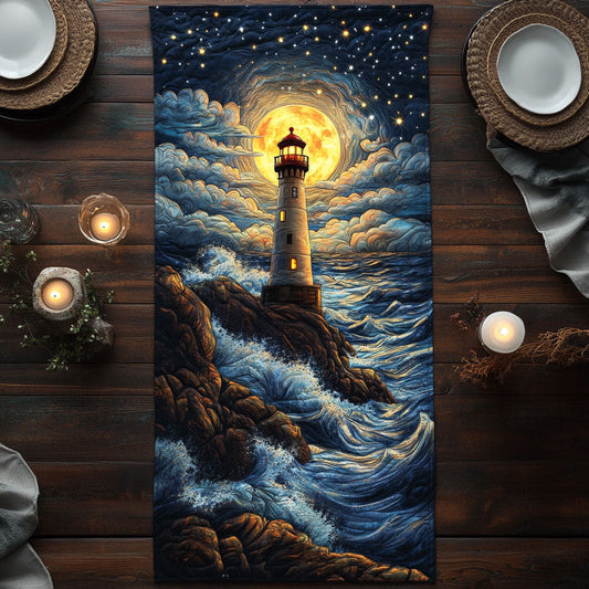 Lighthouse CW2705513CL Quilted Table Runner