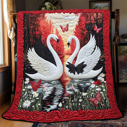 Couple Swan WX2101011CL Quilt