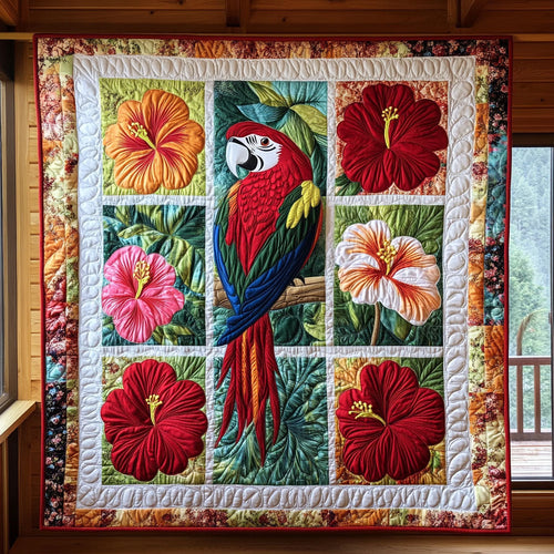 Tropical Parrot CW2808040CL Quilt