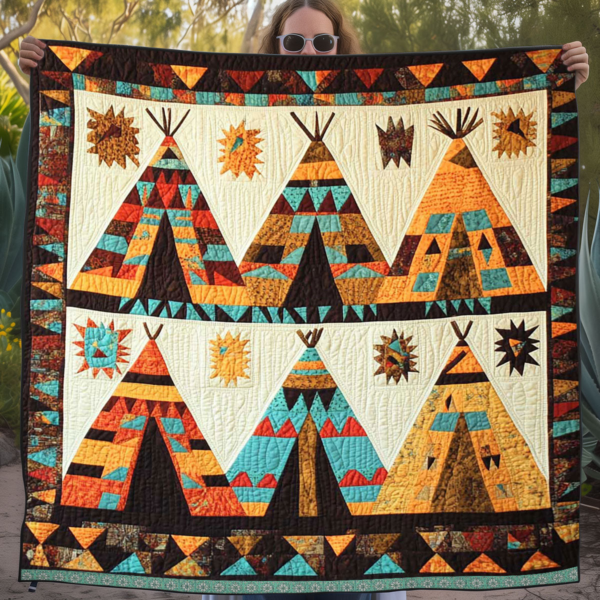 Native American WJ2409017CL Quilt