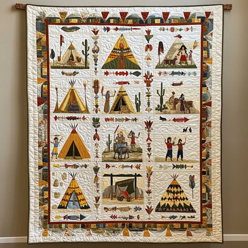 Native American WJ2409014CL Quilt