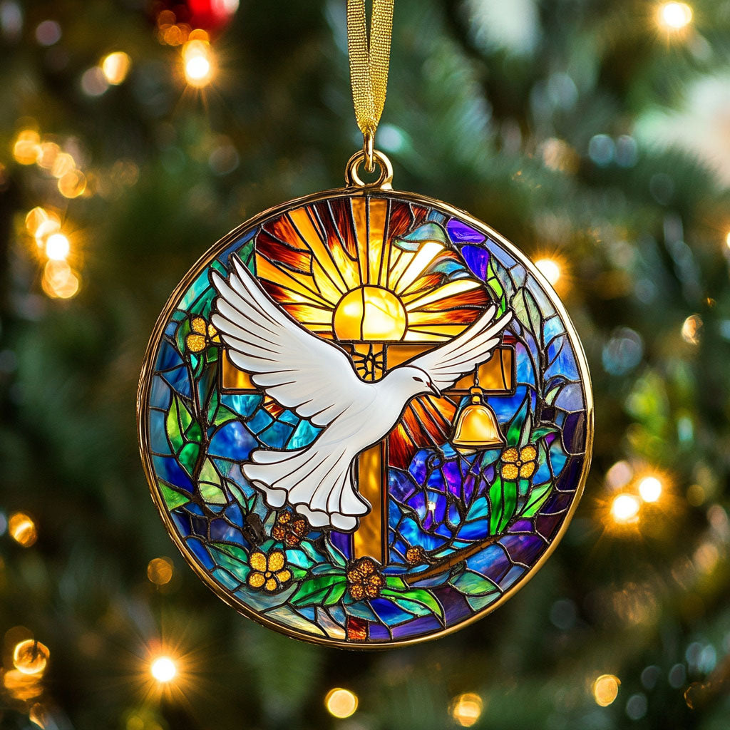 Dove Glow CW2411095CL Christmas Ornament
