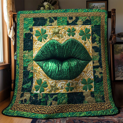 Patrick's Day Lips WN2712003CL Quilt