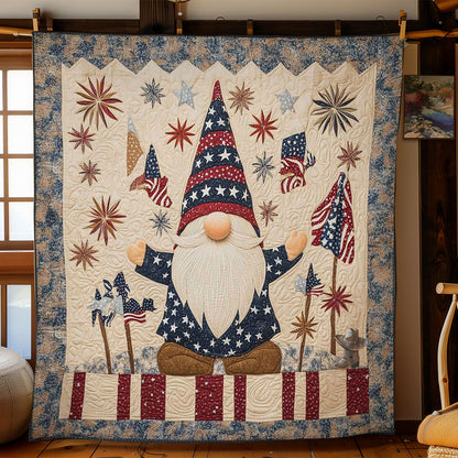 Patriotic Gnome Pride WN2811002CL Quilt