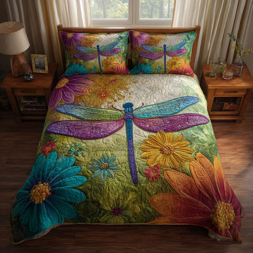 Blooming Dragonfly CW2108014CL Duvet Cover Set