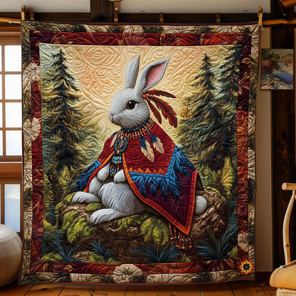 Native American Rabbit WY1112016CL Quilt