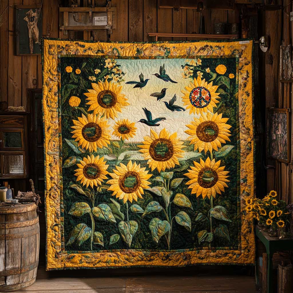 Hummingbird Haven WN0711062CL Quilt