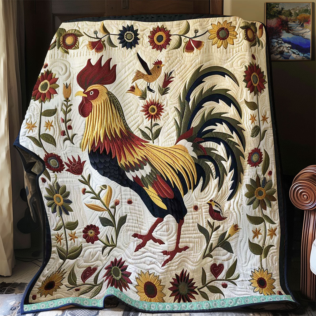 Chicken WJ1209002CL Quilt