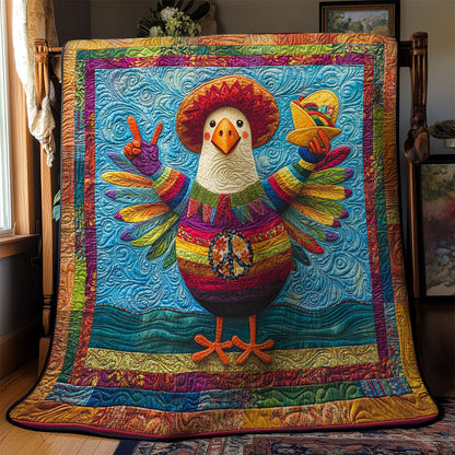 Joyful Turkey WN1411027CL Quilt