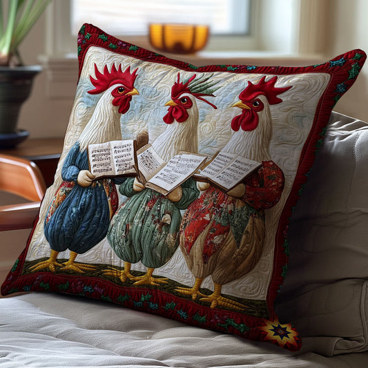 Three Chicken Singing WY1612125CL Quilt Pillow Case