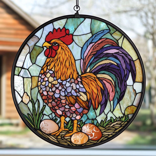 Chicken WU2610082CL Suncatcher