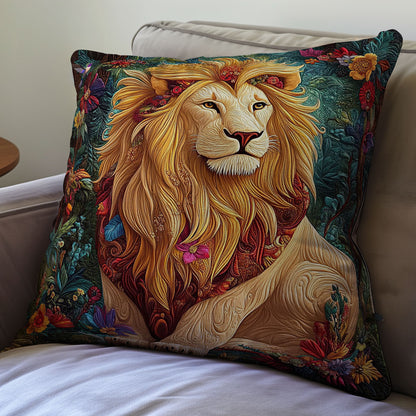 Lion WY0412112CL Quilt Pillow Case