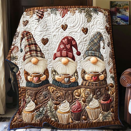 Cupcake Gnome WY0201032CL Quilt