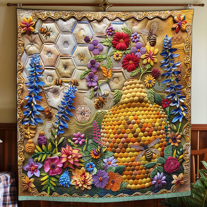 Beehive Hexagon WP0609004CL Quilt
