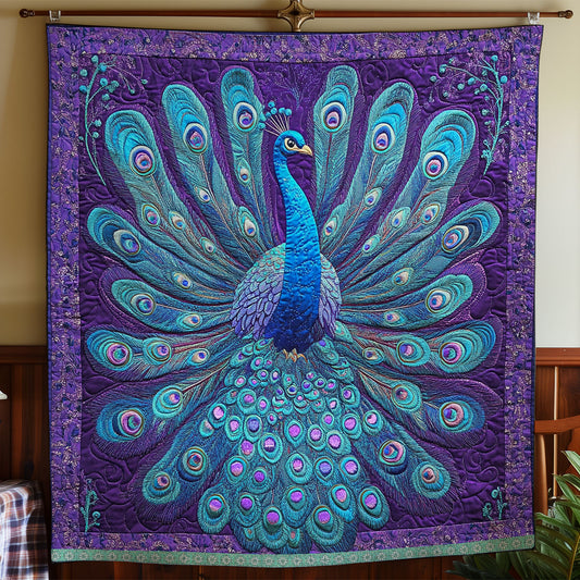 Majestic Peacock WX1312036CL Quilt