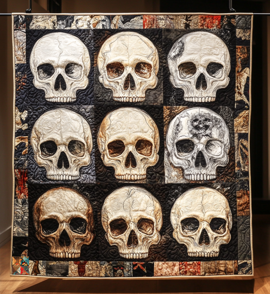 Skull Gang WU0712006CL Quilt