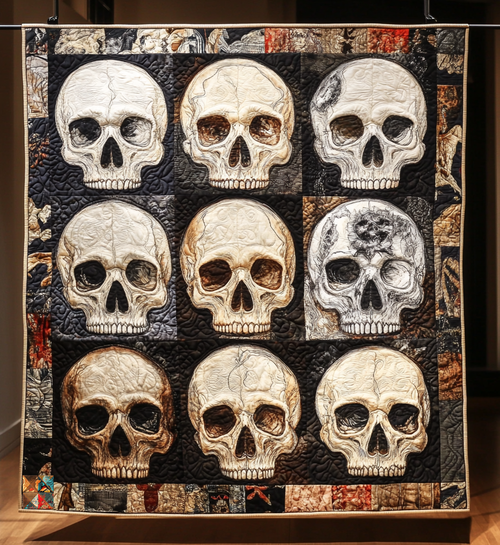 Skull Gang WU0712006CL Quilt