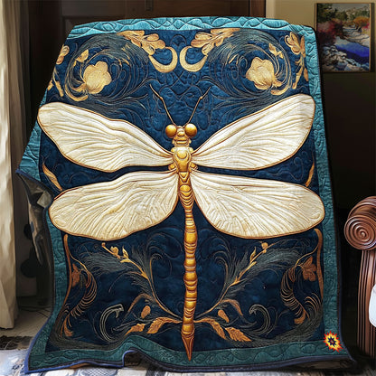 Abstract Royal Dragonfly WY0312018CL Quilt