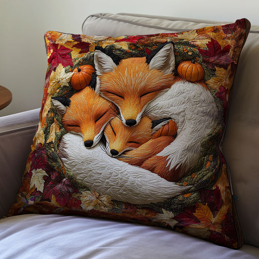 Sleeping Fox WY0612095CL Quilt Pillow Case