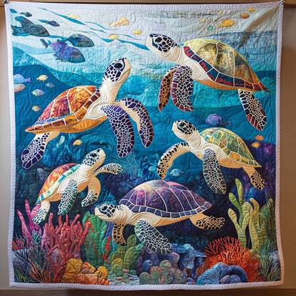 The Ocean Turtle WT2809003CL Quilt