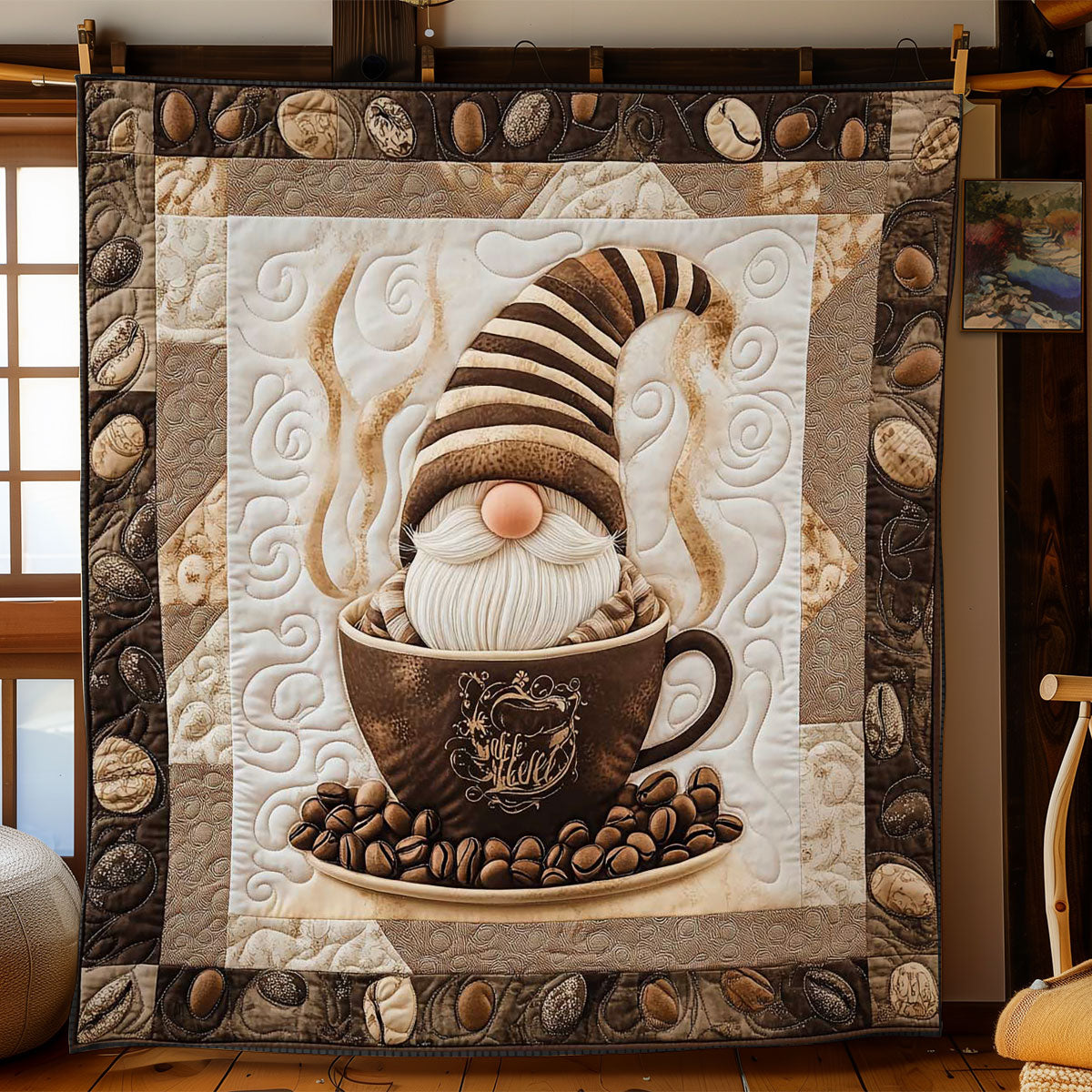 Java Gnome Charm WN2512055CL Quilt