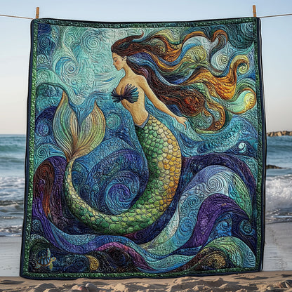 Legend Of Mermaid WY2210024CL Quilt