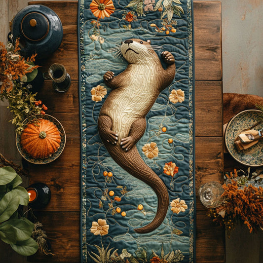 Showing Tummy CP2904041CL Quilted Table Runner