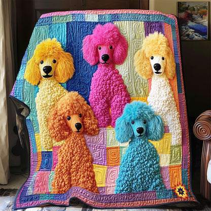 Colorful Dog WY2611009CL Quilt