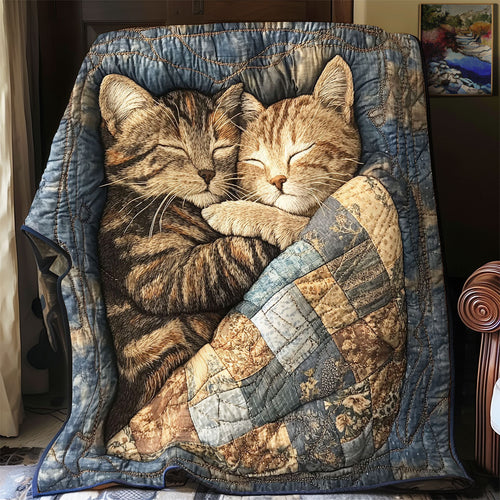Winter Sleeping Cat WY2702129CL Quilt