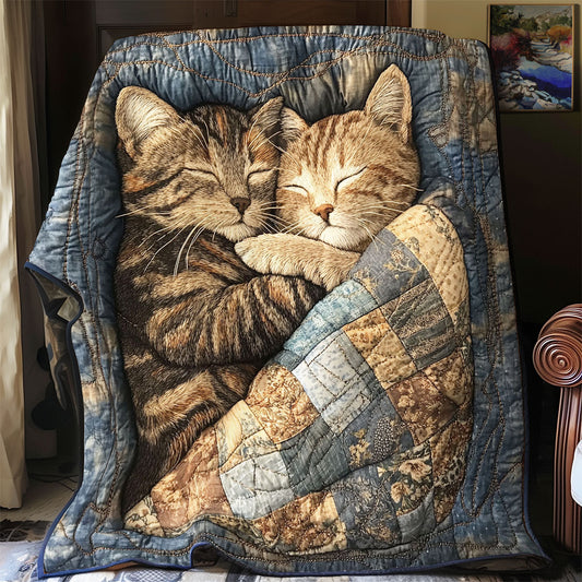 Winter Sleeping Cat WY2702129CL Quilt