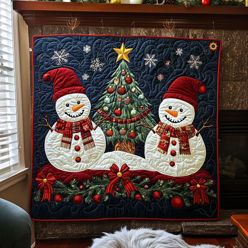 Christmas Snowman WJ1211009CL Quilt