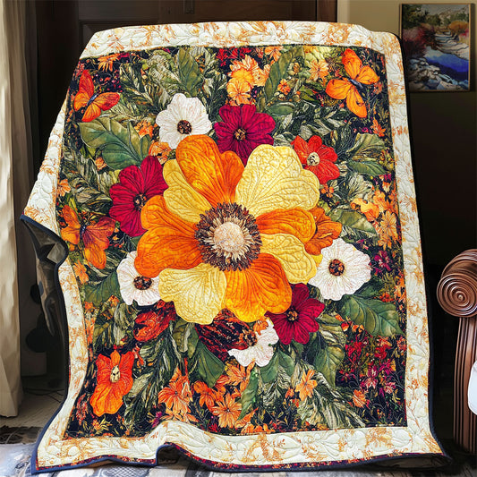 Flower Forest WY0602147CL Quilt