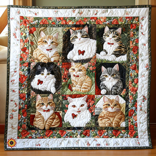 Cute Cat WX0412007CL Quilt