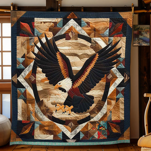 Tribe Eagle Native American WP2210030CL Quilt