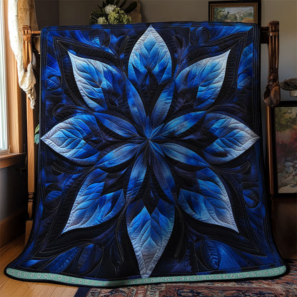 Mystic Blue Floral WN1309004CL Quilt