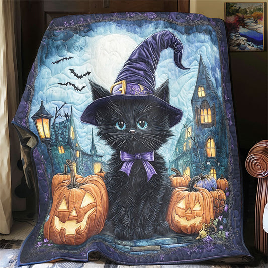 Witchy Cat CW2207038CL Quilt