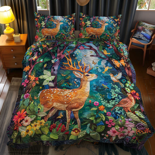 Dreamy Deer WJ1309029CL Duvet Cover Set