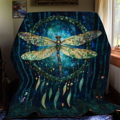 Mystic Dragonfly Dreamcatcher WY0312030CL Quilt