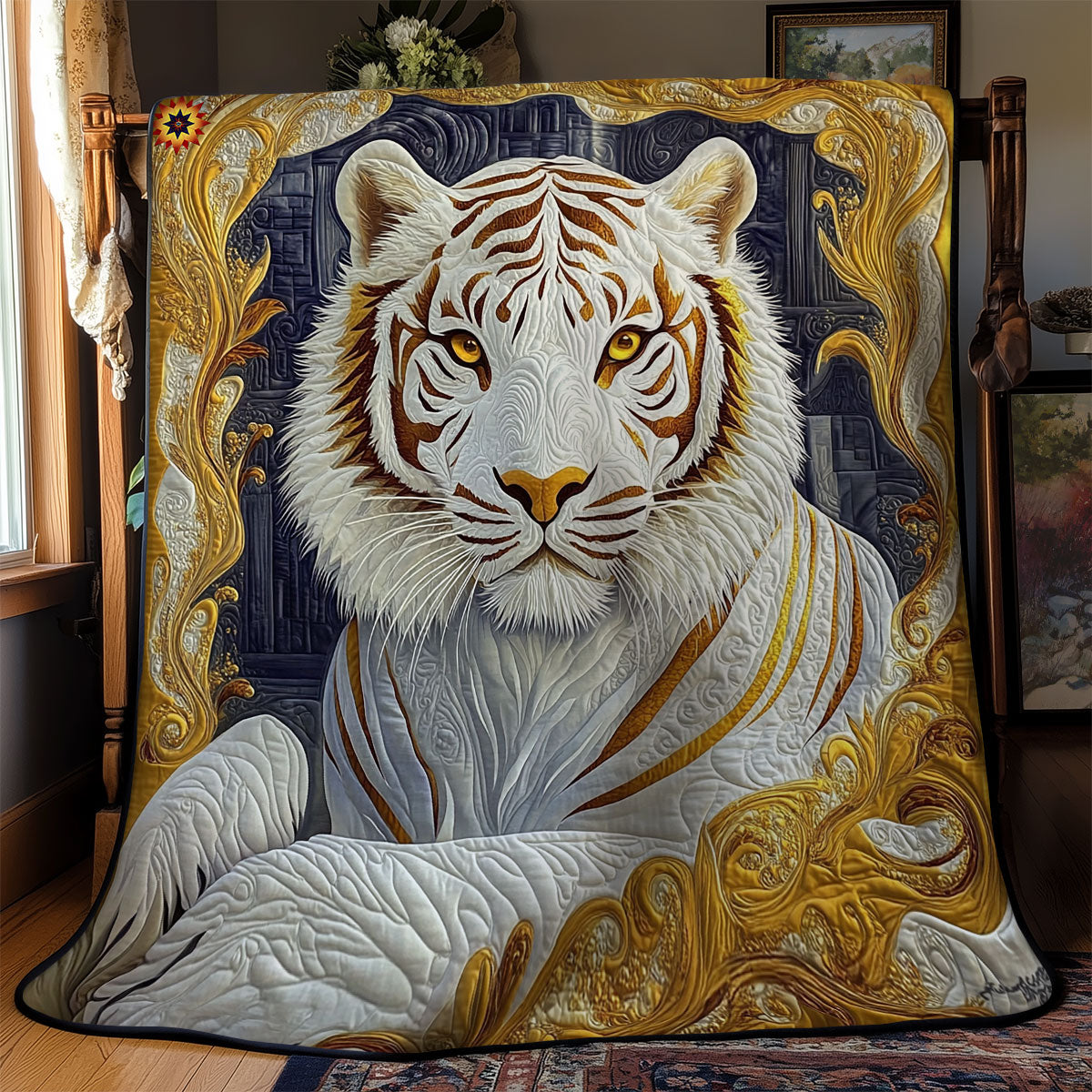 Royal White Tiger WY1911049CL Quilt
