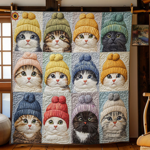 Winter Of Cat WY0712033CL Quilt