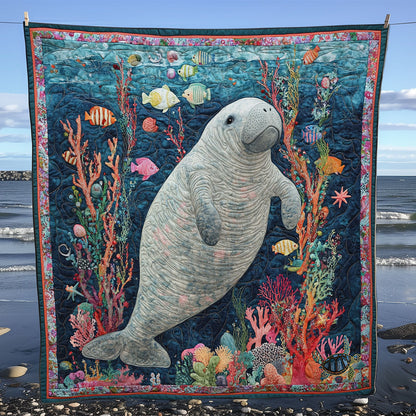 Sea Manatte WY1411001CL Quilt