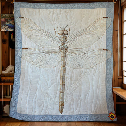 White Dragonfly WY1911087CL Quilt