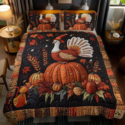 Turkey And Harvest Time WN1010160CL Duvet Cover Set