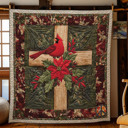 Christmas Cardinal Joy WN2211060CL Quilt