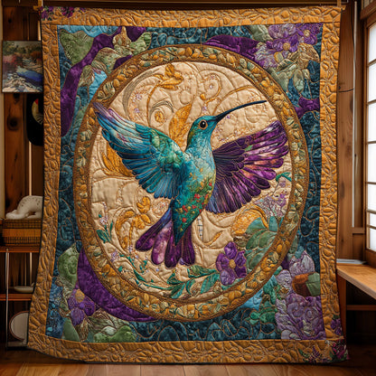 Mystic Hummingbird WY0402037CL Quilt