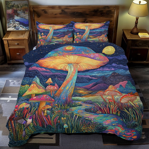 Mushroom Forest WY1812053CL Duvet Cover Set