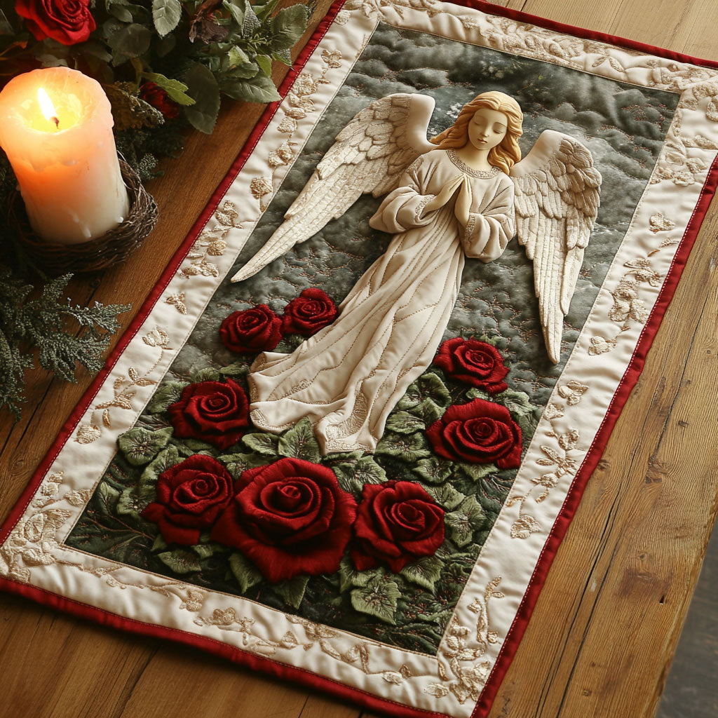 Angle Pray CP2904008CL Quilted Table Runner